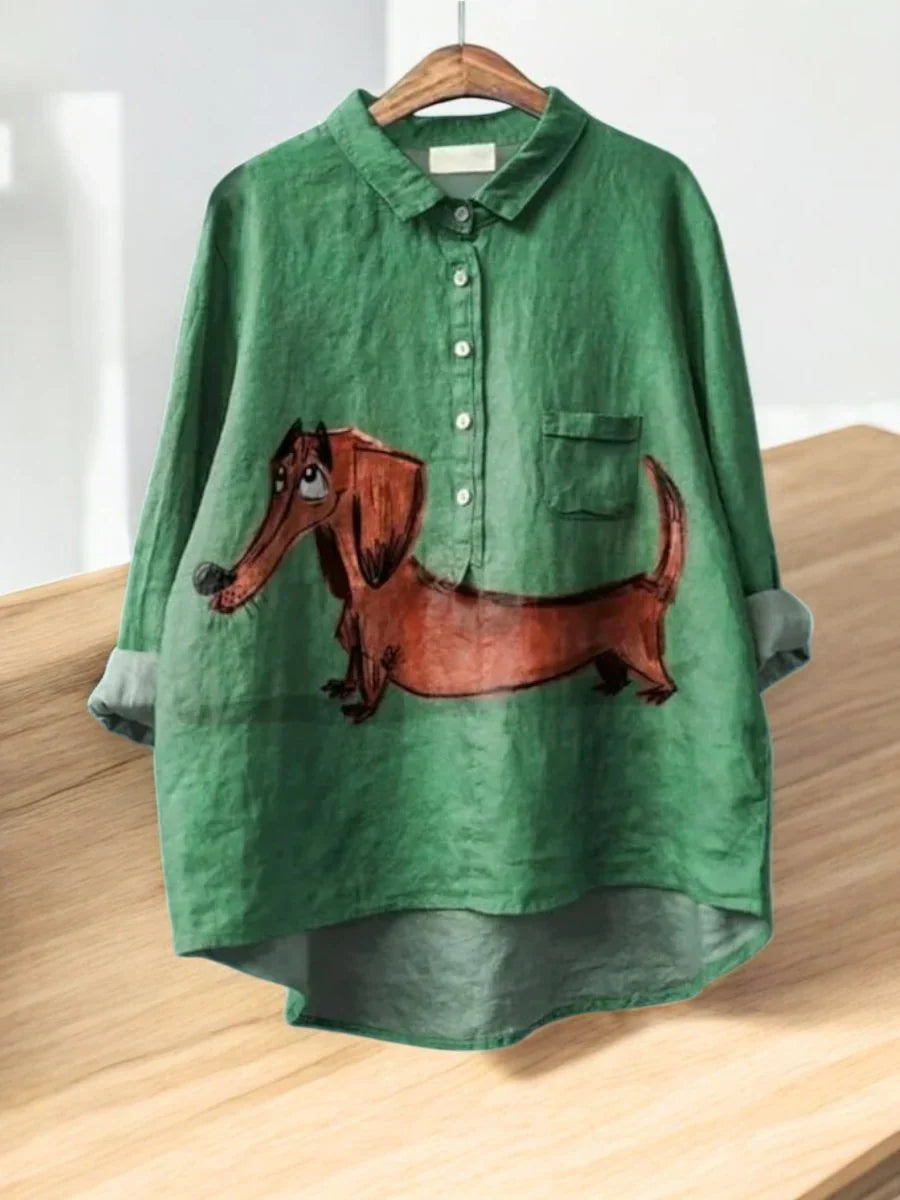 Emanuela™ - Hundekunst Bluse