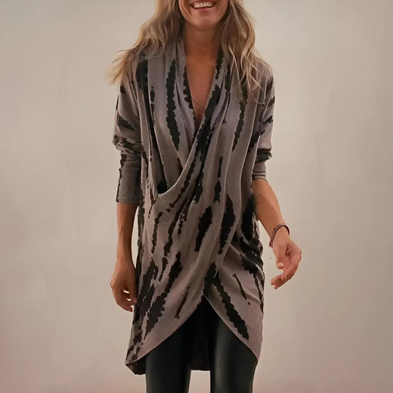 Elise | Luxe Tunika mit V-Ausschnitt und entspannter Passform