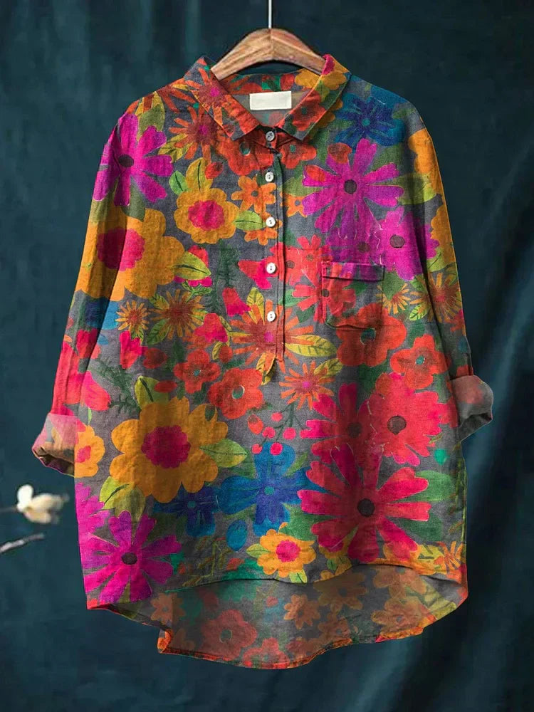 Jolanda™ - Blumen Bluse