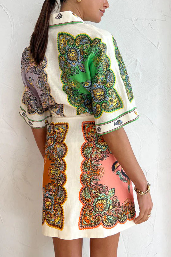 Coco™ - Kleid mit Meerjungfrau-Print