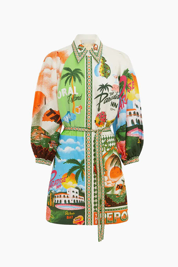 Kim™ - Sommerhemd-Minikleid