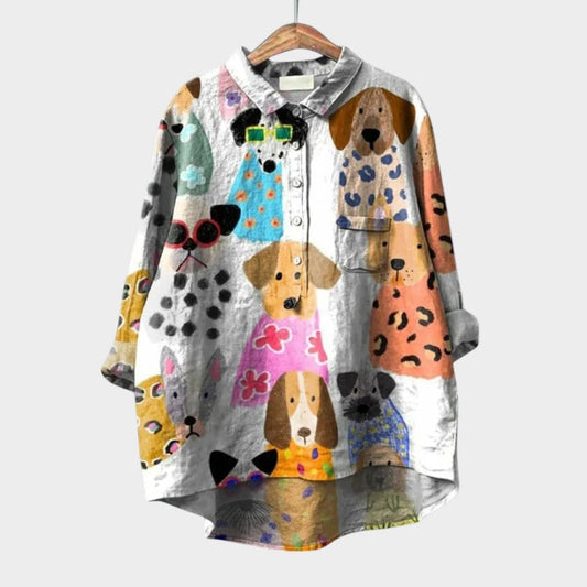 Fern™ - Hundekunst Bluse