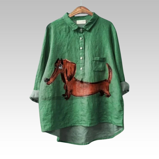 Emanuela™ - Hundekunst Bluse