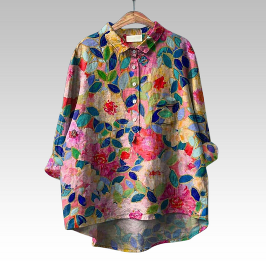 Nelly™ - Blumen Bluse