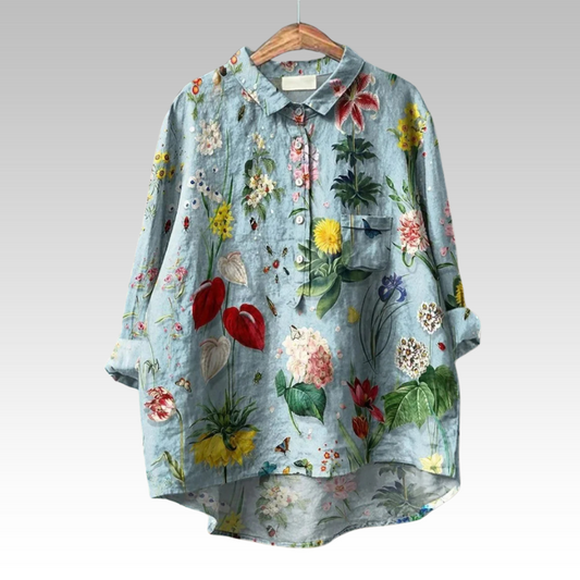 Ilse™ - Blumen Bluse