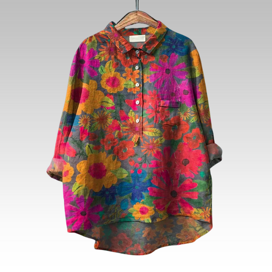 Jolanda™ - Blumen Bluse